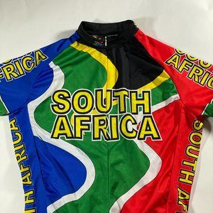 Mens Lassen Print South Africa Cycling Jersey